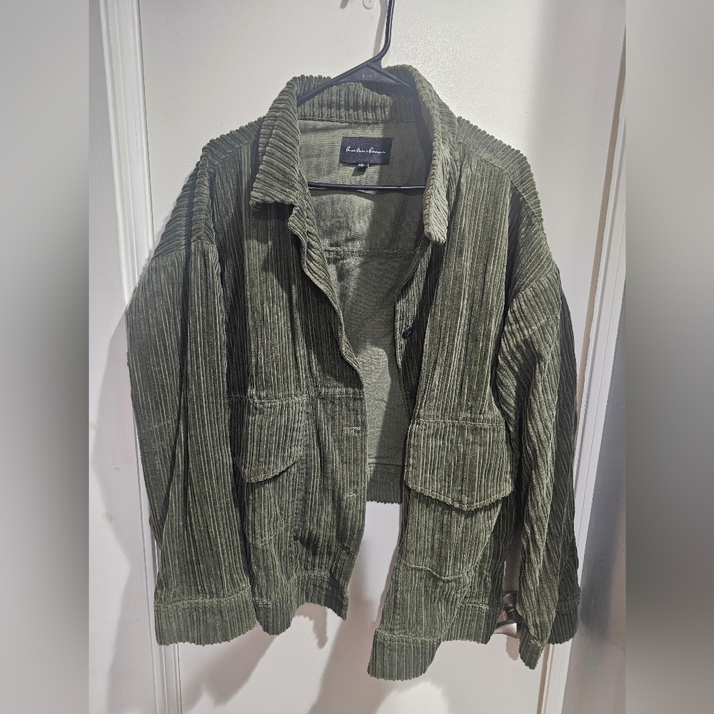 Green Corduroy Jacket